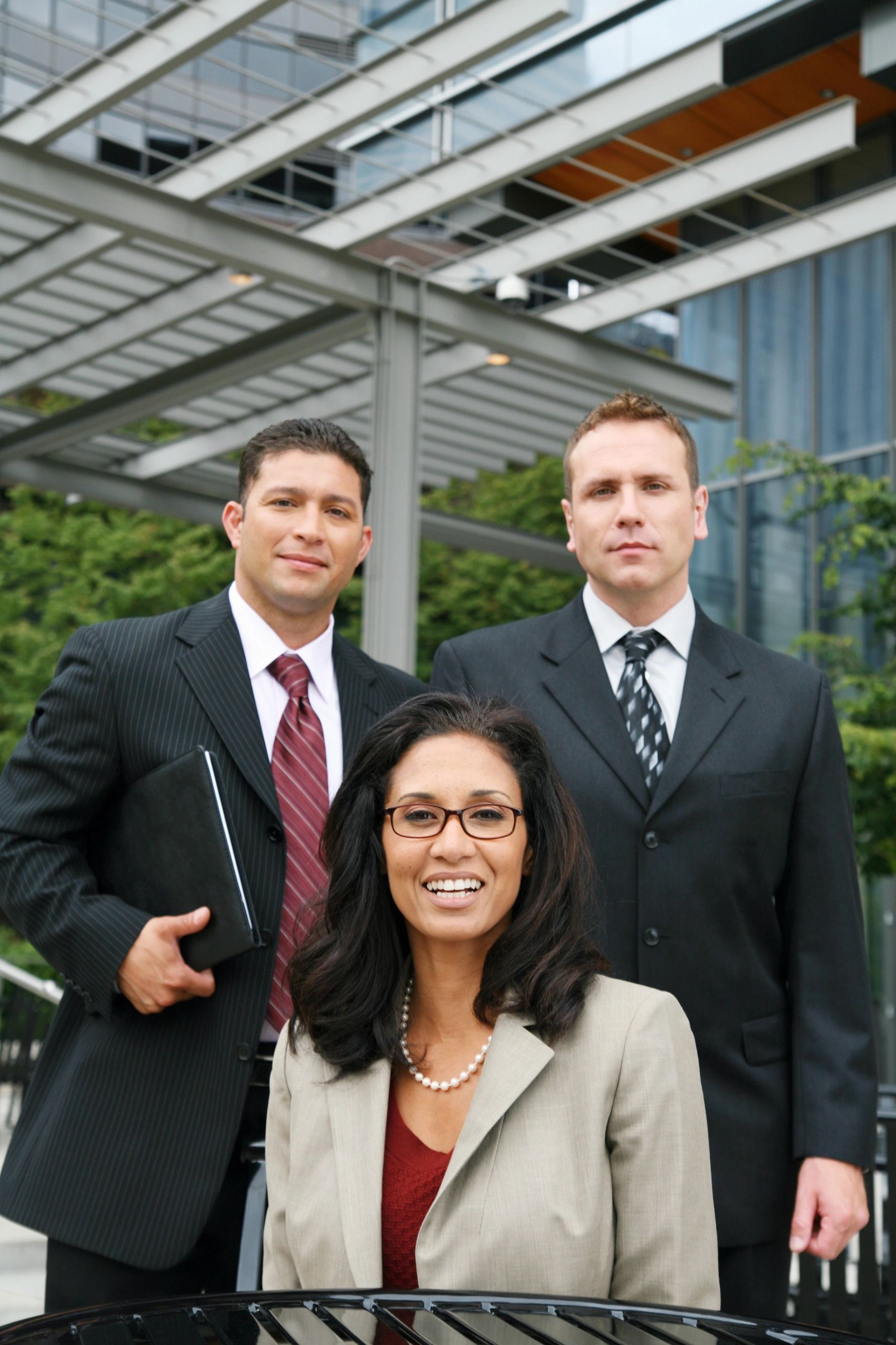 Business team portrait for property specialists